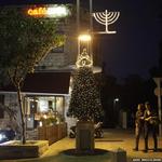 Alberi di Natale negli alberghi israeliani